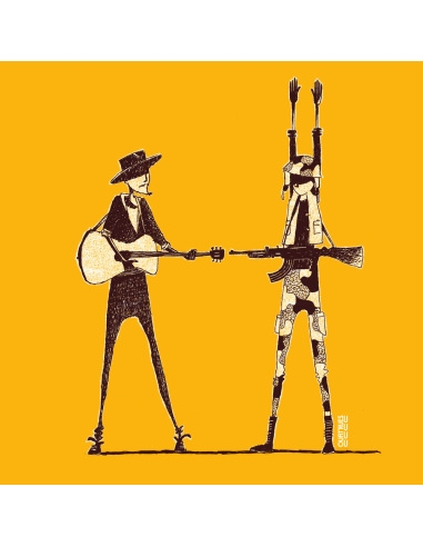 T-shirt bio équitable DOUALA (BP) "Haut les mains"