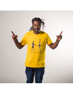 Organic und Fair T-Shirt DOUALA (BP) "Haut les mains"