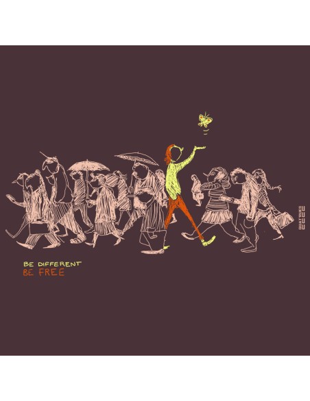 Organic and fair T-shirt BEITUN (BP) "Be different"