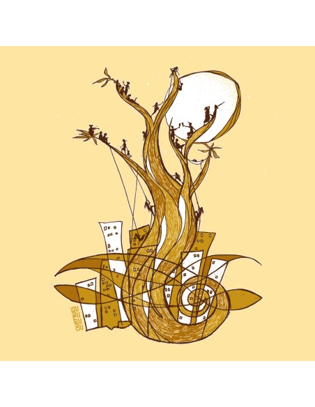 Fair-trade und Bio-/Recycling-Baumwolle T-Shirt SEVILLA "Un peu d'air"