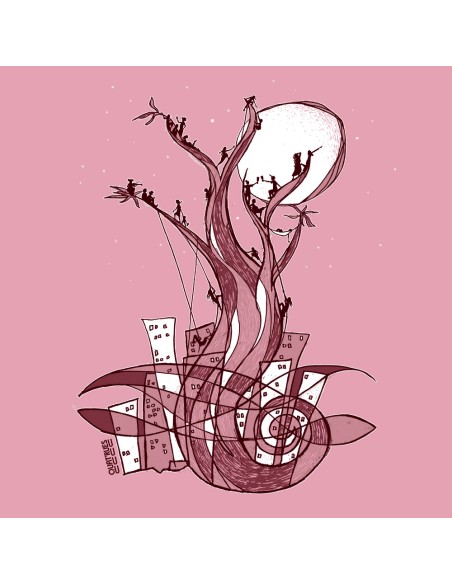T-shirt coton bio/recyclé équitable Sevilla "Un peu d'air"