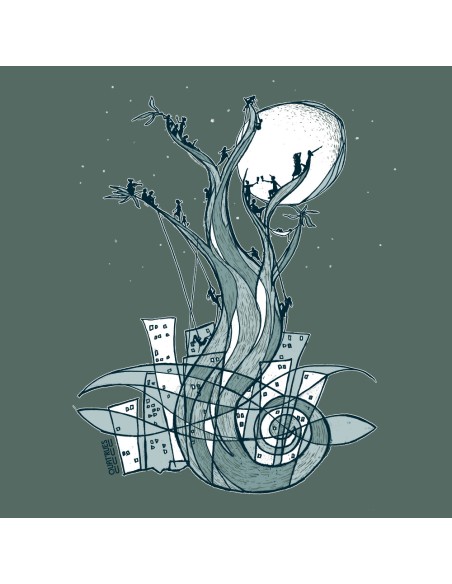 Fair-trade und Bio-/Recycling-Baumwolle T-Shirt SEVILLA "Un peu d'air"