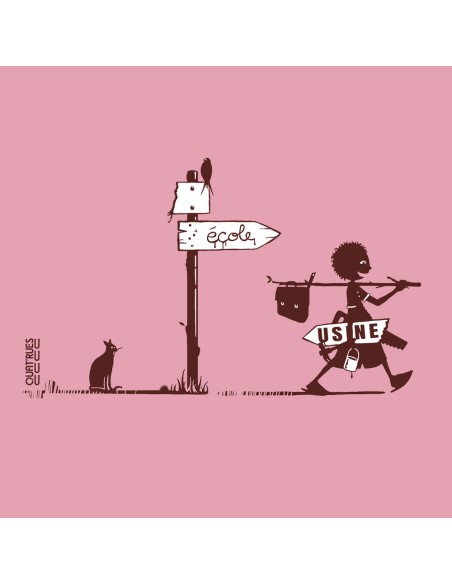 Fairtrade organic/recycled cotton T-shirt SEVILLA "Usine buissonnière"