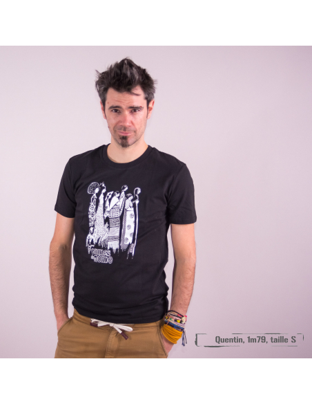 T-shirt bio équitable DOUALA (BP) "Femmes du Monde"