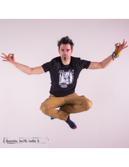 T-shirt bio équitable DOUALA (BP) "Femmes du Monde"