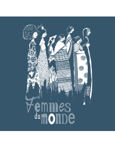 T-shirt coton bio/recyclé équitable Sevilla (BP) "Femmes du monde" 2