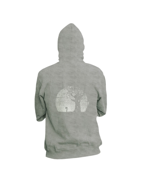 Fair and organic zipped hoodie BOSTON (BP) "Pousse"