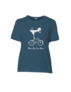T-shirt coton bio/recyclé équitable Sevilla (BP) "Vélo"