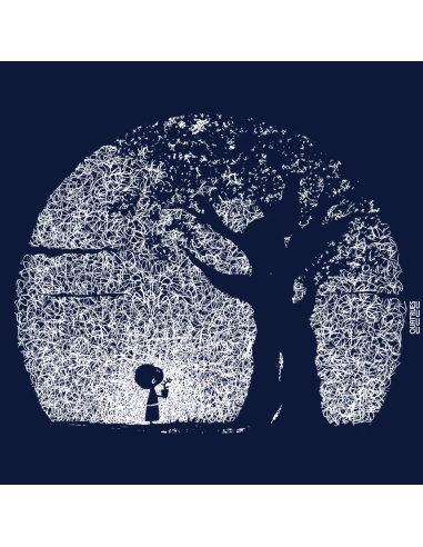 T-shirt coton bio éthique ABASAN (BP) "Pousse"