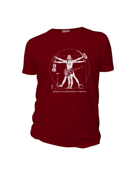 T-shirt bio équitable DOUALA "Musica Humanum Est"