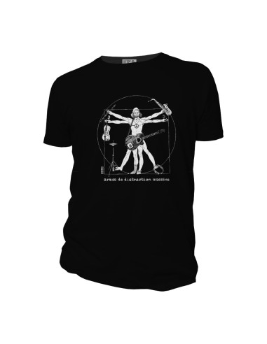 T-shirt bio équitable DOUALA "Musica Humanum Est"