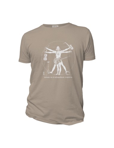 T-shirt bio équitable DOUALA "Musica Humanum Est"