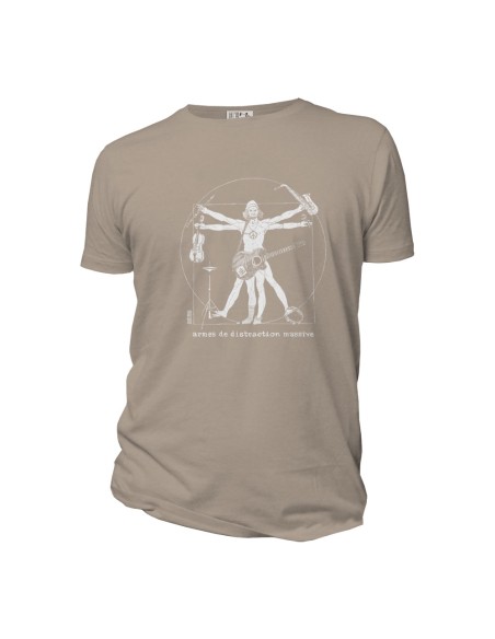 T-shirt bio équitable DOUALA "Musica Humanum Est"