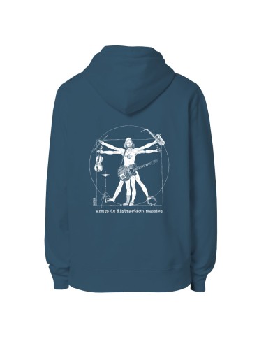 Sweat bio éthique unisexe JAISALMER "Musica Humanum Est"