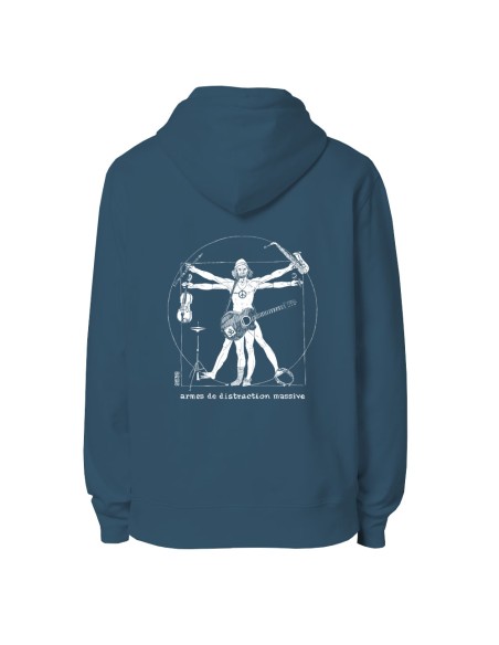 Sweat bio éthique unisexe JAISALMER "Musica Humanum Est"