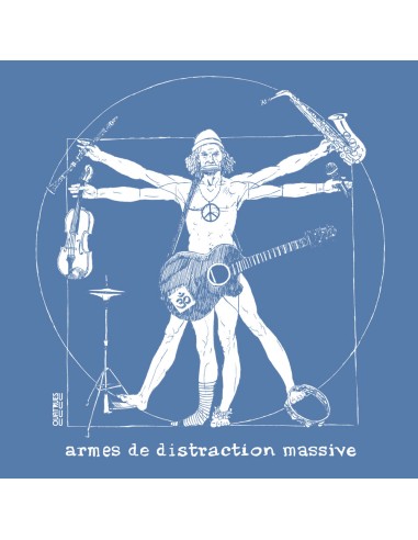 T-shirt bio équitable DOUALA "Musica Humanum Est"