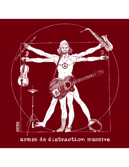 Organic and ethical T-Shirt DOUALA "Musica Humanum Est"