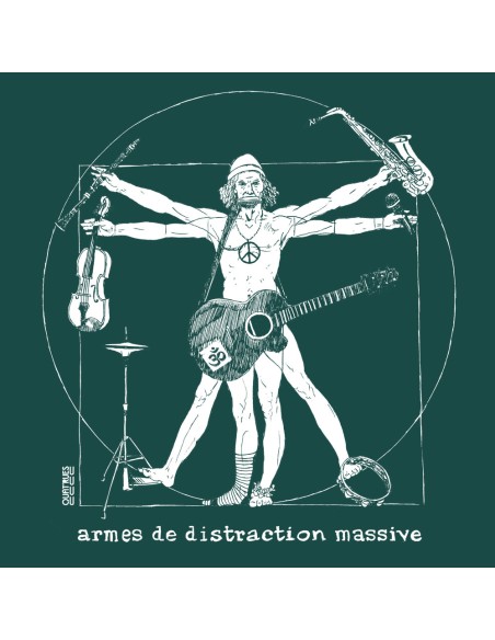 Organic and ethical T-Shirt DOUALA "Musica Humanum Est"