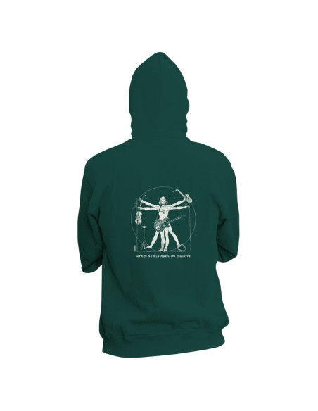 Veste équitable bio zippée BOSTON "Musica Humanum Est"