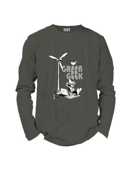 Organic and fair T-shirt BEITUN (BP) "Green Geek"