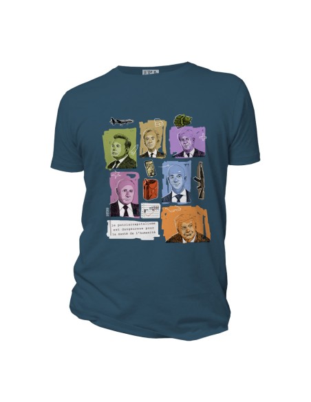 Organic and ethical T-Shirt DOUALA "Patriarcapitalisme"