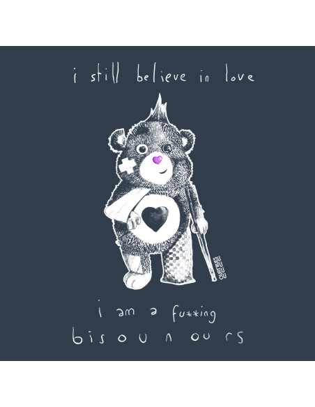 Organic and ethical T-Shirt DOUALA "Bisounours"