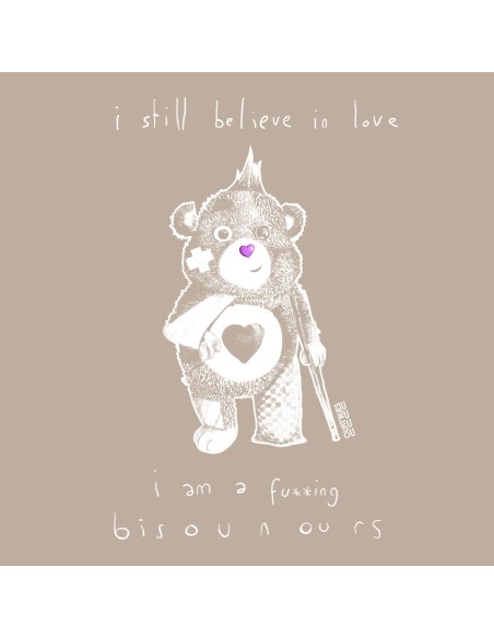 Organic and ethical T-Shirt DOUALA "Bisounours"