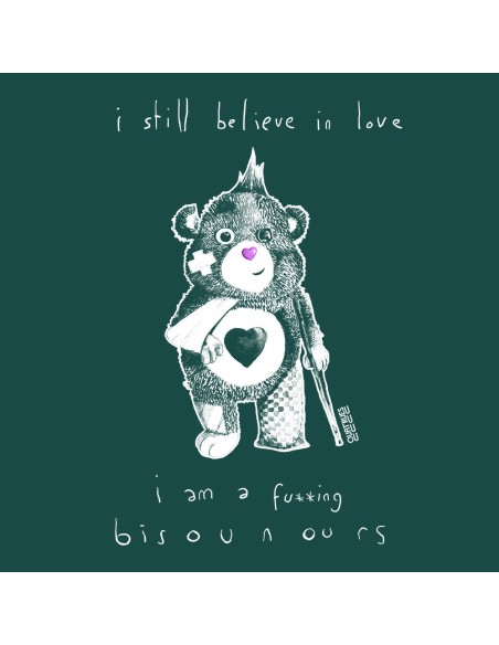 Organic and ethical T-Shirt DOUALA "Bisounours"