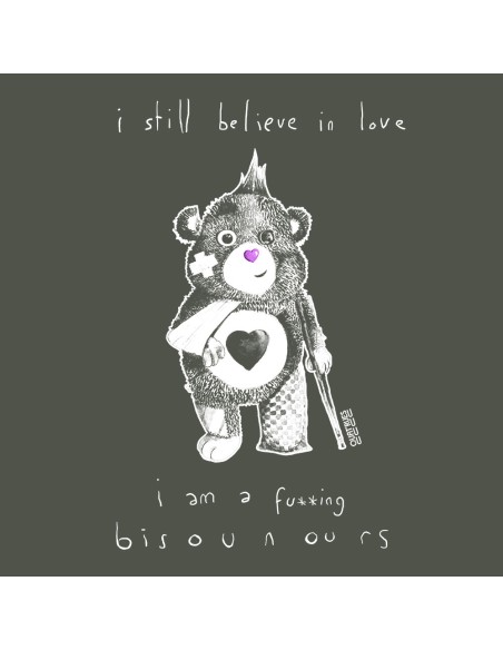 Organic Fairtrade T-Shirt BEITUN "Bisounours"