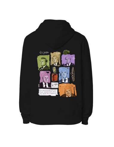 Ethical organic hoodie JAISALMER "Patriarcapitalisme"