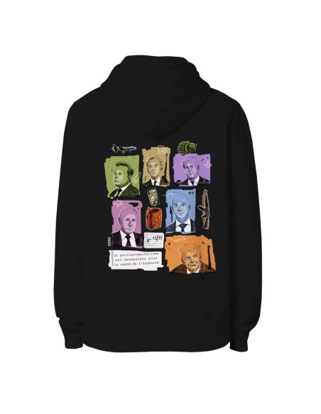 Sweat bio éthique unisexe JAISALMER "Patriarcapitalisme"