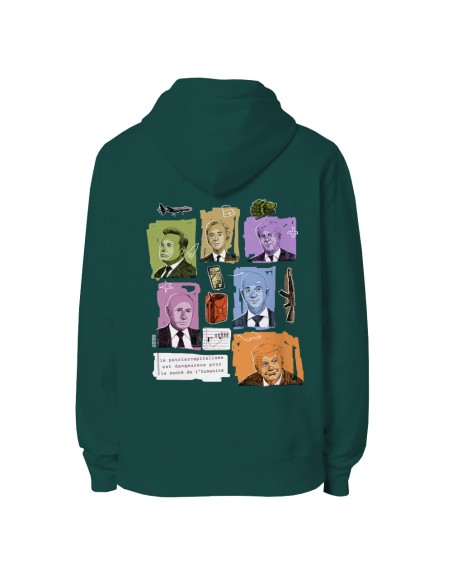 Sweat bio éthique unisexe JAISALMER "Patriarcapitalisme"