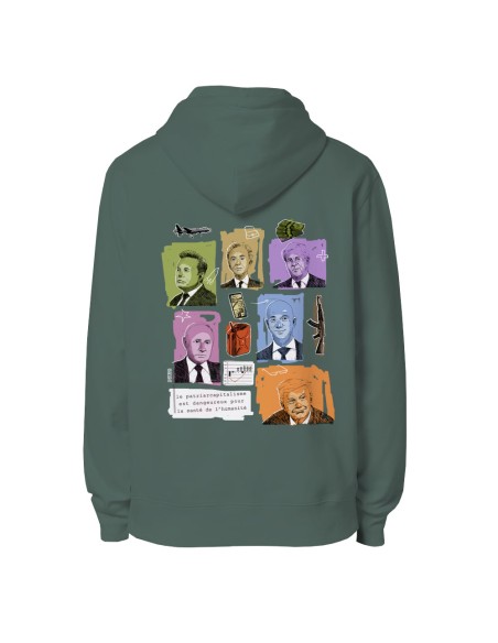 Sweat bio éthique unisexe JAISALMER "Patriarcapitalisme"