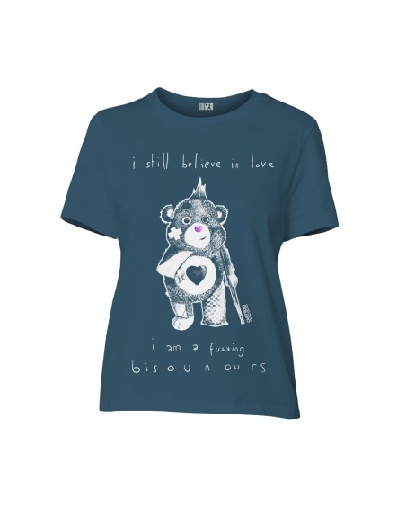 T-shirt coton bio/recyclé équitable Sevilla "Bisounours"