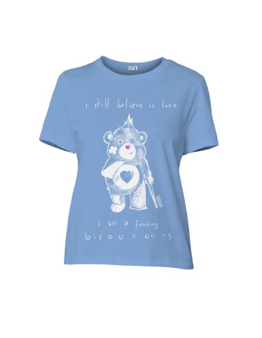 T-shirt coton bio/recyclé équitable Sevilla "Bisounours"