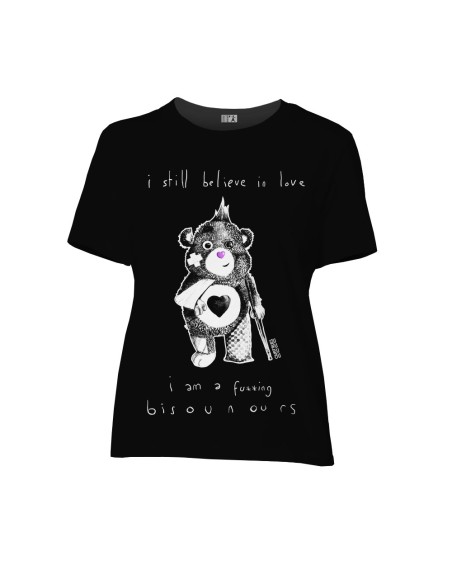 Fairtrade organic/recycled cotton T-shirt SEVILLA "Bisounours"