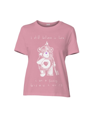 T-shirt coton bio/recyclé équitable Sevilla "Bisounours"