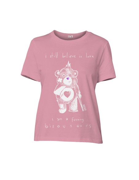 T-shirt coton bio/recyclé équitable Sevilla "Bisounours"