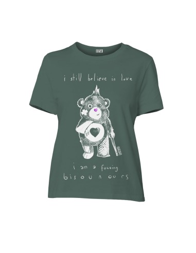 T-shirt coton bio/recyclé équitable Sevilla "Bisounours"
