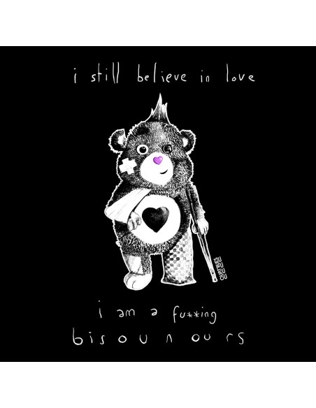 Fairtrade organic/recycled cotton T-shirt SEVILLA "Bisounours"