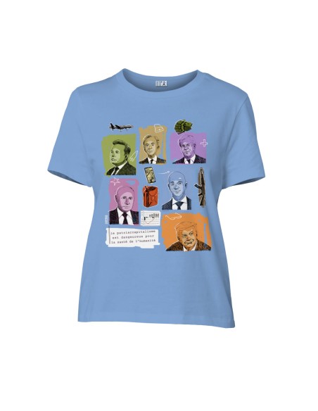 Fairtrade organic/recycled cotton T-shirt SEVILLA "Patriarcapitalisme"