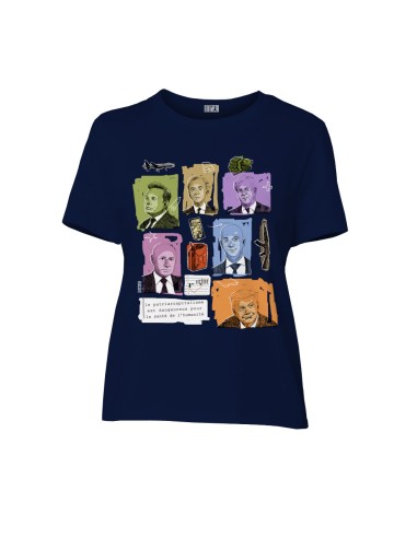 T-shirt coton bio/recyclé équitable Sevilla "Patriarcapitalisme"