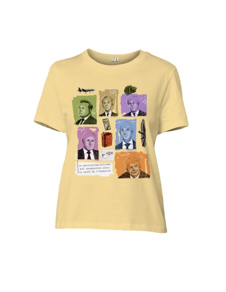 Fairtrade organic/recycled cotton T-shirt SEVILLA "Patriarcapitalisme"