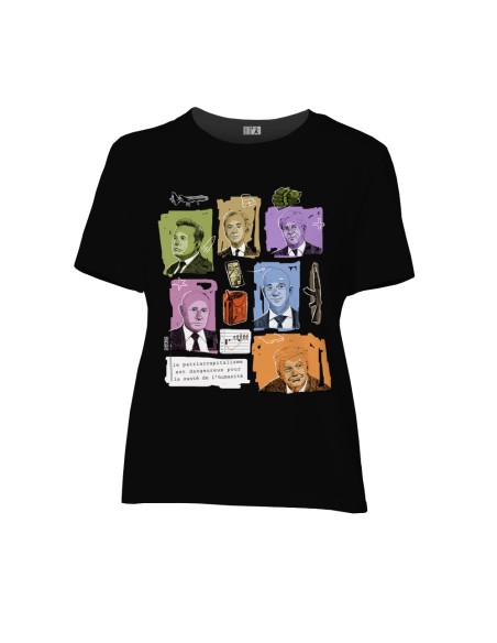 Fair-trade und Bio-/Recycling-Baumwolle T-Shirt SEVILLA "Patriarcapitalisme"