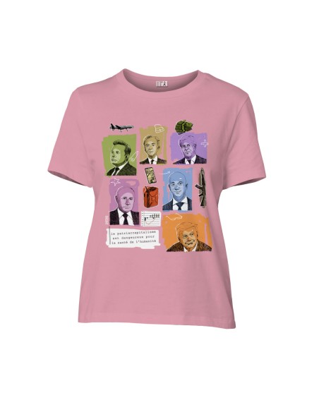 Fair-trade und Bio-/Recycling-Baumwolle T-Shirt SEVILLA "Patriarcapitalisme"