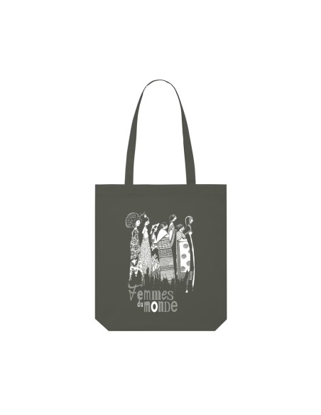 Organic & Fair-trade tote bag SAGY "Femmes du monde"