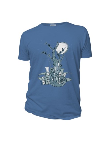 T-shirt bio équitable DOUALA "Un peu d'air"