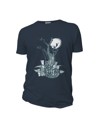 Organic and ethical T-Shirt DOUALA "Un peu d'air"