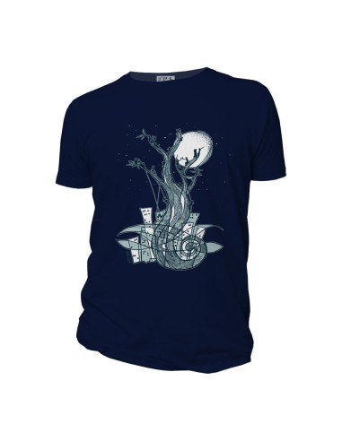 T-shirt bio équitable DOUALA "Un peu d'air"