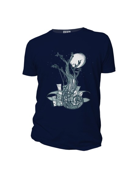 T-shirt bio équitable DOUALA "Un peu d'air"